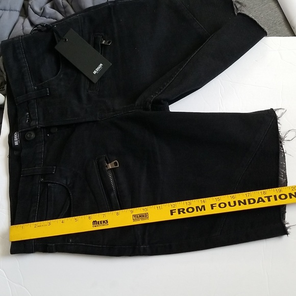 Hudson Jeans Shorts New Hudson Mens Blinder V2 Denim Biker Shorts Poshmark
